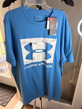 Under Armour Blue Short Sleeve T Shirt